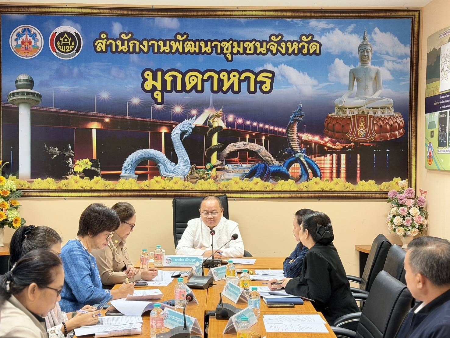 พช.มุกดาหาร ขับเคลื่อนนโยบาย “มหาดไทย ทำ ทัน ที Action 5 PLUS” จังหวัดมุกดาหาร ด้านการลดรายจ่าย เพิ่มรายได้